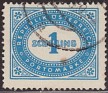 Austria 1947 Numbers 1 SC Blue Scott J226